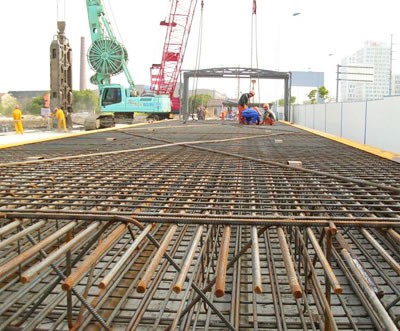 桥梁钢筋焊接网应用